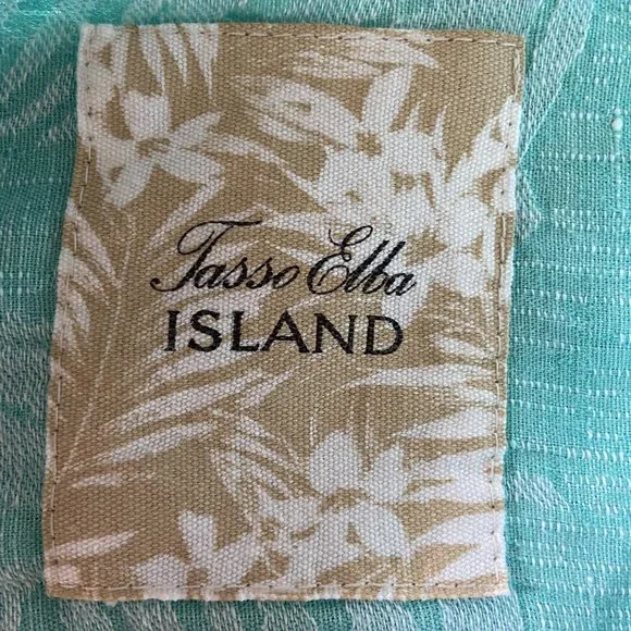 Tasso Elba Island Green Shirt & Zonz Brown Short Men's Bundle - Picture 5 of 16